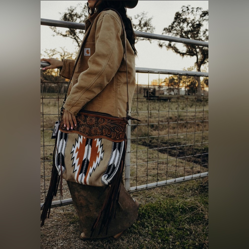 Saddle Bag Fringe Bag